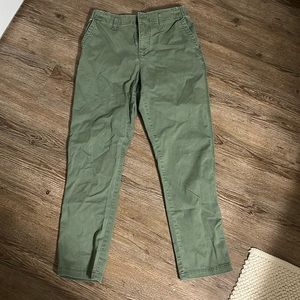 Old Navy Sage Green Women's Straight Leg Pants